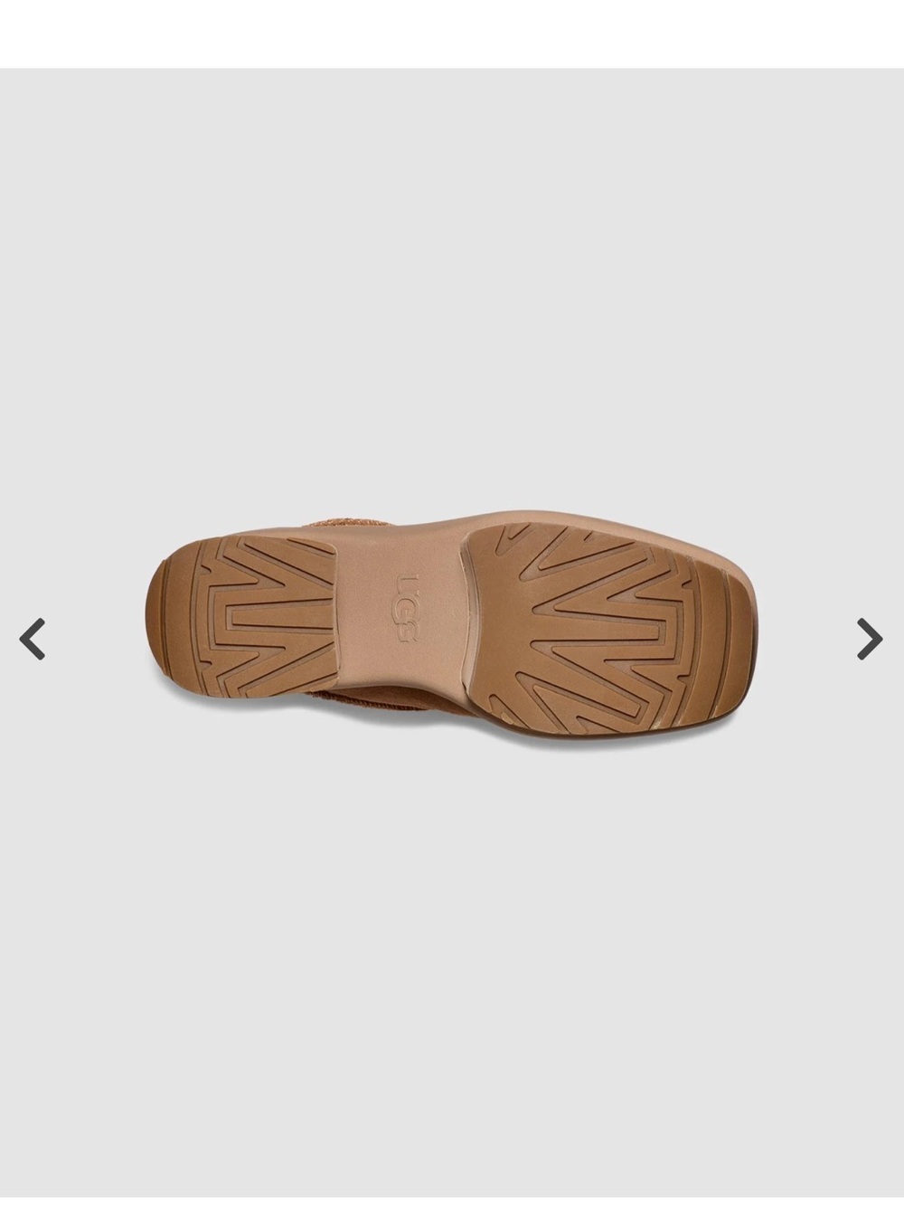 UGG Tan Chunky Platform Shearling Booties - Picture 7 of 7